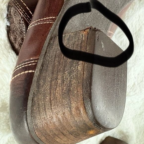 Ariat Astor Women’s Brown Leather Ankle Boots Size: 10B - Picture 6 of 9